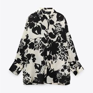 ZARA Floral Print Shirt